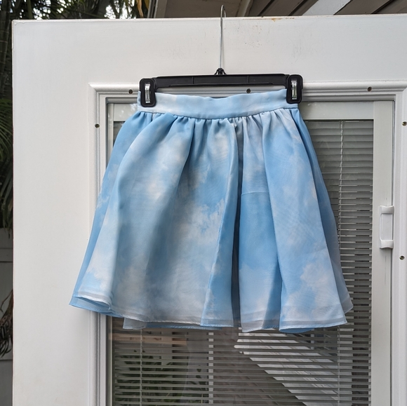 Selkie Dresses & Skirts - Like new Selkie A-line Cloud Blue Mini Skirt, XS